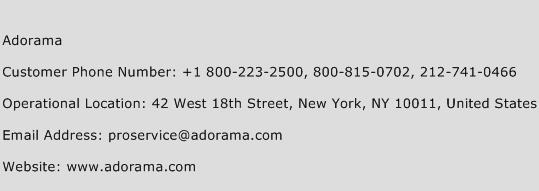 Adorama Phone Number Customer Service