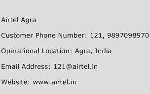 Airtel Agra Phone Number Customer Service