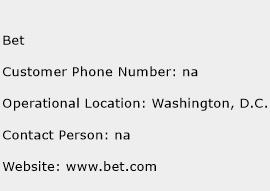 Bet Phone Number Customer Service