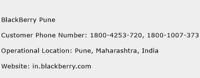 BlackBerry Pune Phone Number Customer Service
