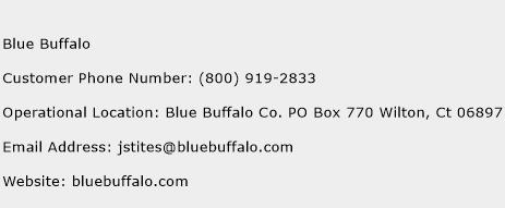 Blue Buffalo Phone Number Customer Service