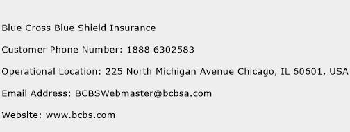 Blue Cross Blue Shield Insurance Phone Number Customer Service