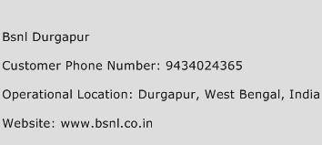 Bsnl Durgapur Phone Number Customer Service