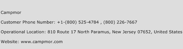 Campmor Phone Number Customer Service
