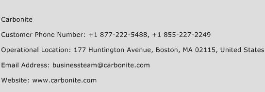 Carbonite Phone Number Customer Service