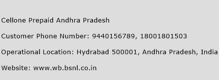 Cellone Prepaid Andhra Pradesh Phone Number Customer Service