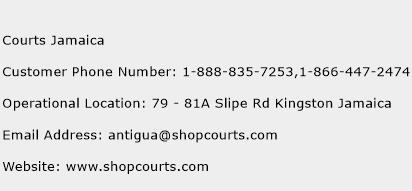 Courts Jamaica Phone Number Customer Service