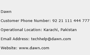 Dawn Phone Number Customer Service