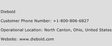Diebold Phone Number Customer Service