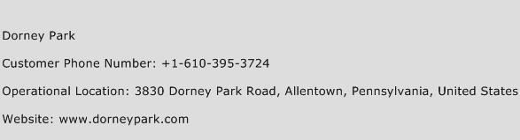 Dorney Park Phone Number Customer Service