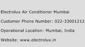 Electrolux Air Conditioner Mumbai Phone Number Customer Service