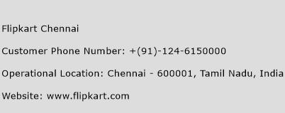 Flipkart Chennai Phone Number Customer Service