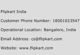 Flipkart India Phone Number Customer Service