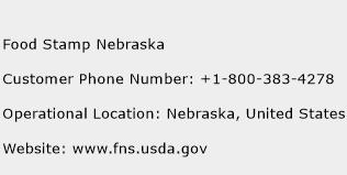 Food Stamp Nebraska Phone Number Customer Service