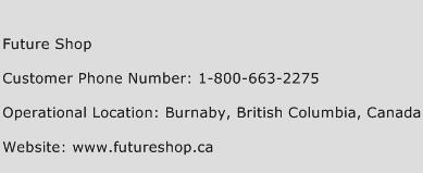 Future Shop Phone Number Customer Service