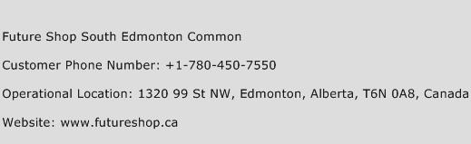 Future Shop South Edmonton Common Phone Number Customer Service