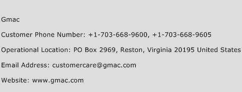 GMAC Phone Number Customer Service