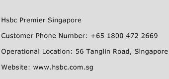 HSBC Premier Singapore Phone Number Customer Service