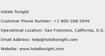 Hotels Tonight Phone Number Customer Service