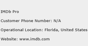 IMDb Pro Phone Number Customer Service
