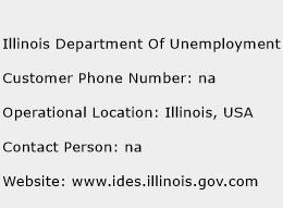 Illinois Department Of Unemployment Phone Number Customer Service