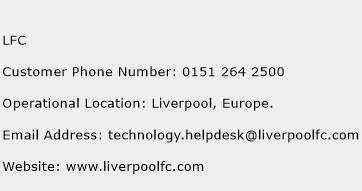 LFC Phone Number Customer Service