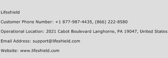 Lifeshield Phone Number Customer Service
