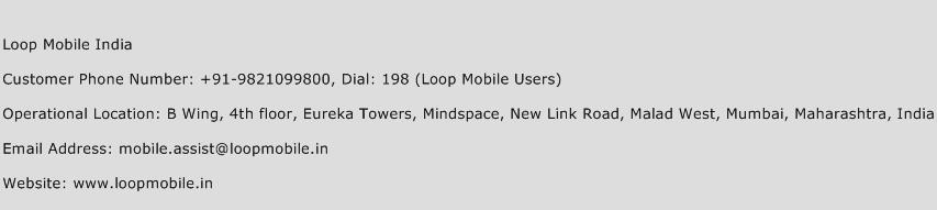 Loop Mobile India Phone Number Customer Service