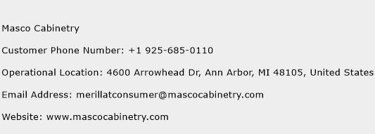 Masco Cabinetry Phone Number Customer Service