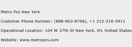 Metro Pcs New York Phone Number Customer Service