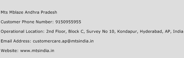 Mts Mblaze Andhra Pradesh Phone Number Customer Service