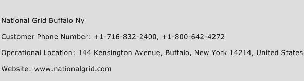 National Grid Buffalo Ny Phone Number Customer Service