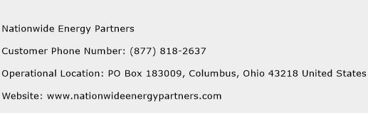 Nationwide Energy Partners Phone Number Customer Service