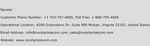 Norstar Phone Number Customer Service