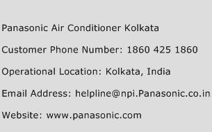 Panasonic Air Conditioner Kolkata Phone Number Customer Service