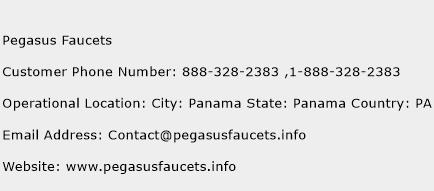Pegasus Faucets Phone Number Customer Service