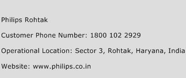 Philips Rohtak Phone Number Customer Service