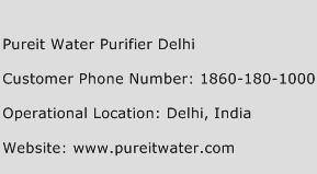 Pureit Water Purifier Delhi Phone Number Customer Service