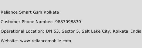 Reliance Smart GSM Kolkata Phone Number Customer Service