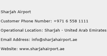 Sharjah Airport Phone Number Customer Service
