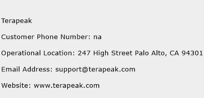 Terapeak Phone Number Customer Service