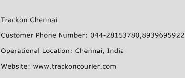 Trackon Chennai Phone Number Customer Service
