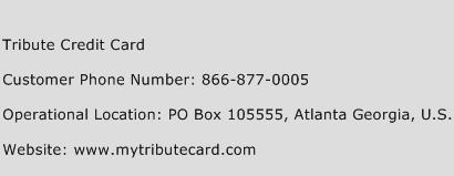 Tribute Credit Card Phone Number Customer Service
