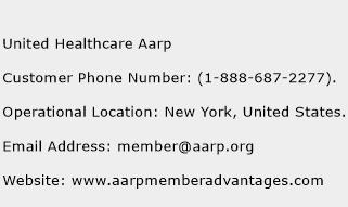 United Healthcare Aarp Phone Number Customer Service