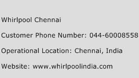 Whirlpool Chennai Phone Number Customer Service