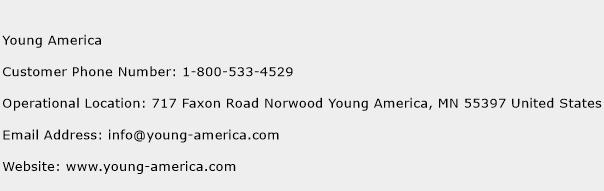 Young America Phone Number Customer Service