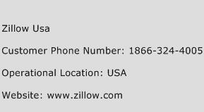 Zillow USA Phone Number Customer Service
